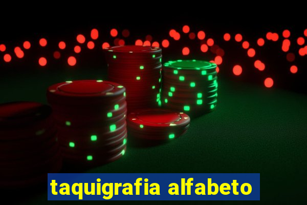 taquigrafia alfabeto